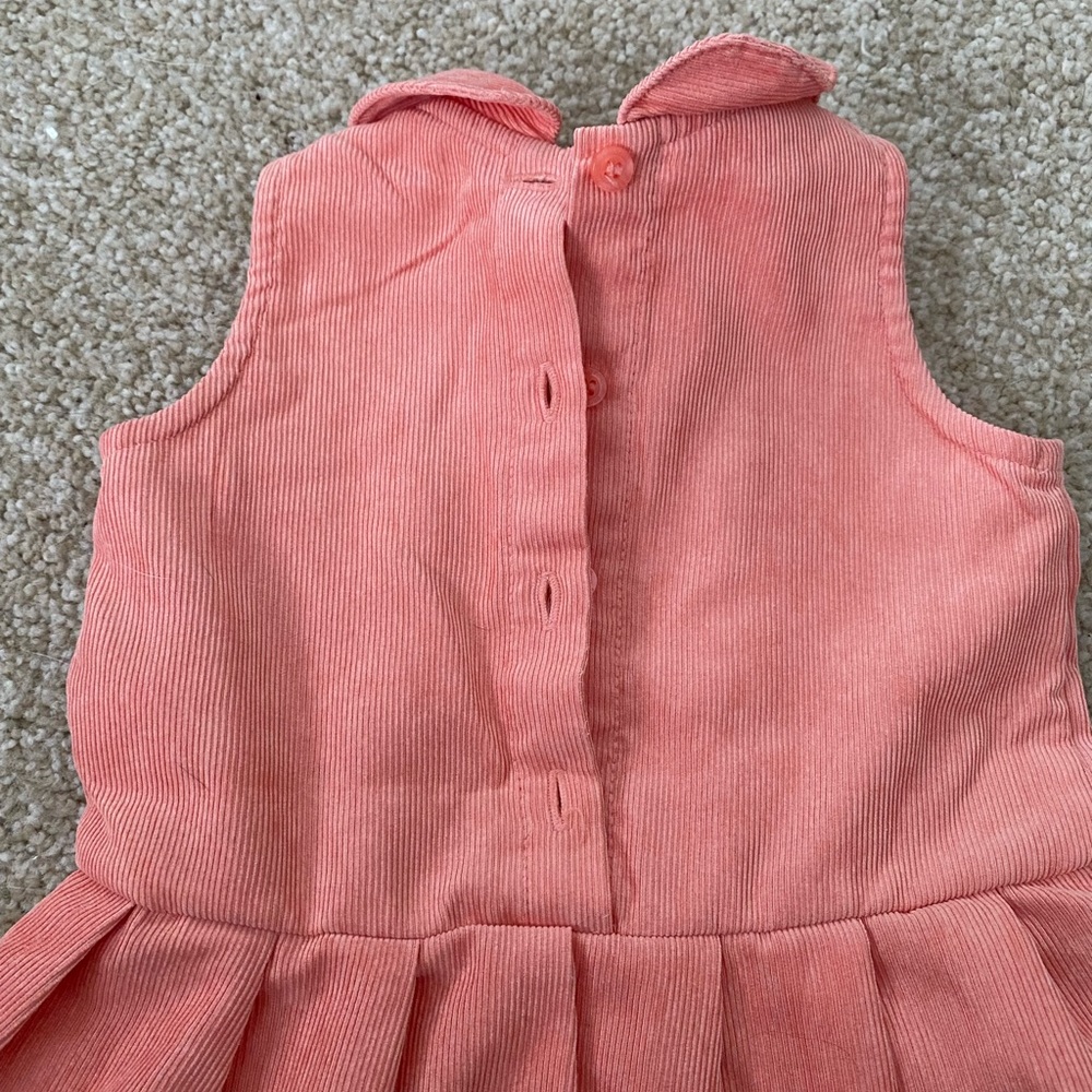 Baby Benetton Dress with collar and bow - Picture 2 of 9